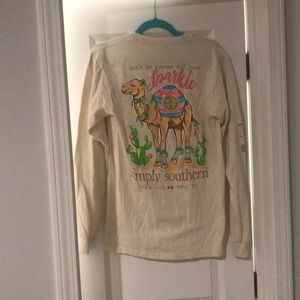 Simply southern Camel Sparkle tee